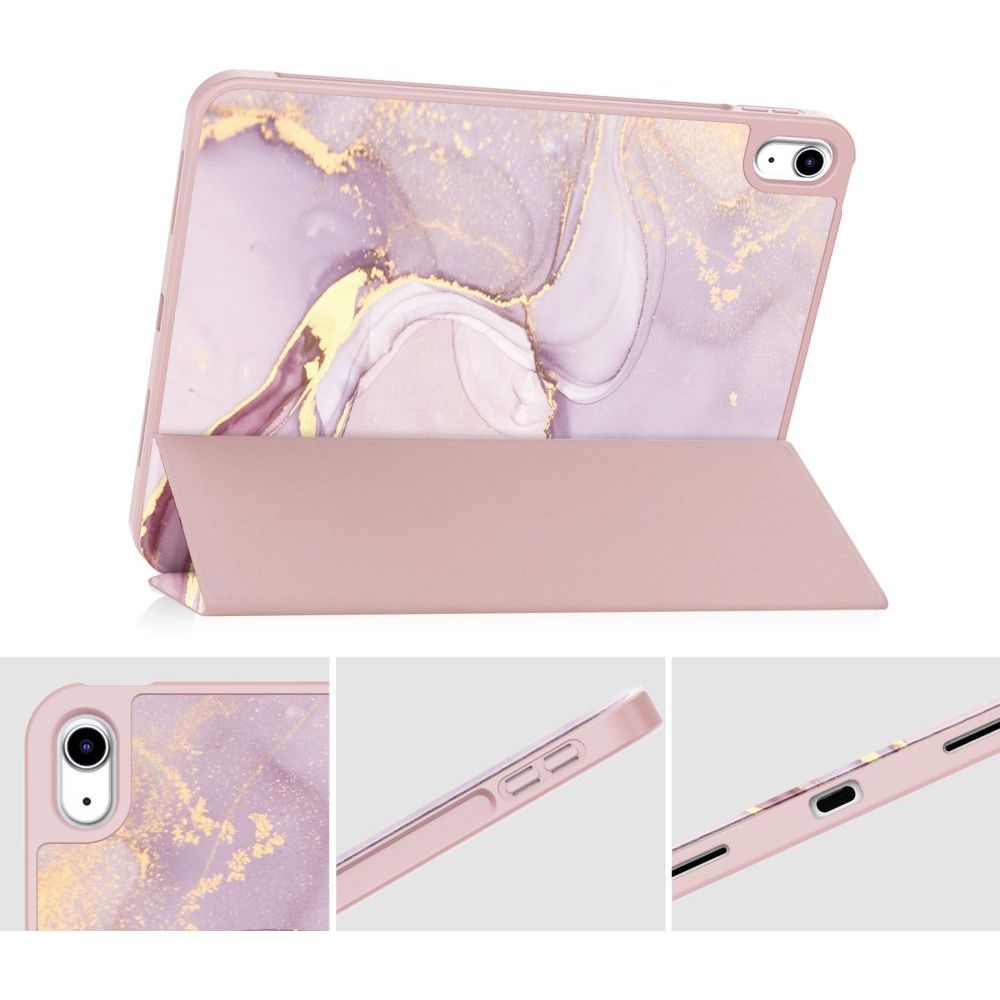 Etui z klapką Tech-Protect SC Pen do Apple iPad 10 gen. 2022, różowe